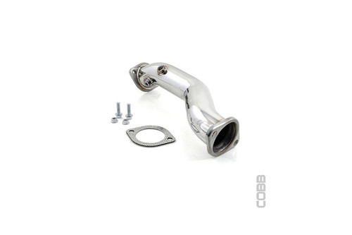 Cobb Tuning Downpipe - Polished 304 Stainless Steel (EVO X)